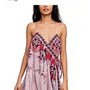 Free People Floral Strappy Dress